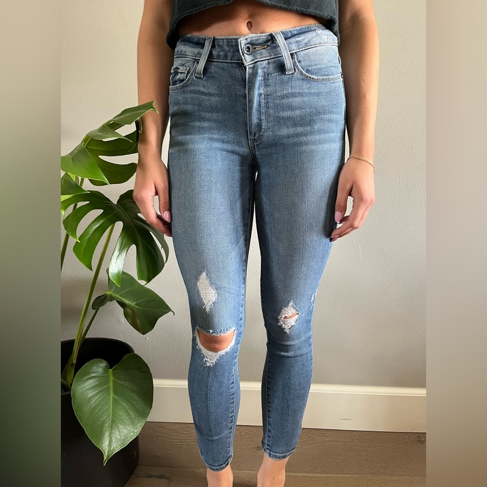 Paige skinny jeans 24